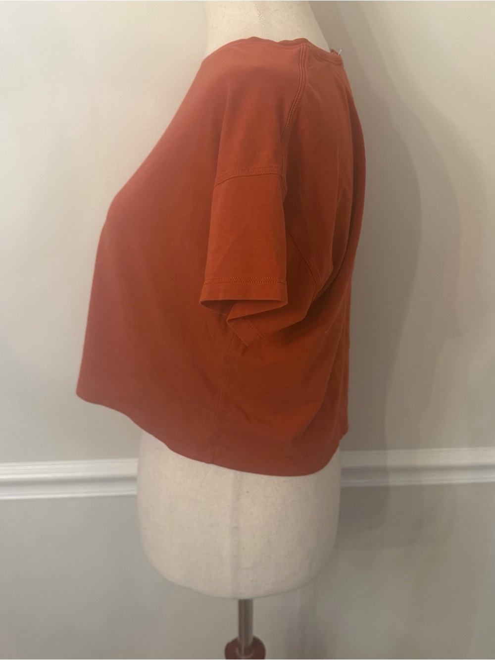Lululemon cropped tshirt in canyon- Size 6 - Picture 4 of 6